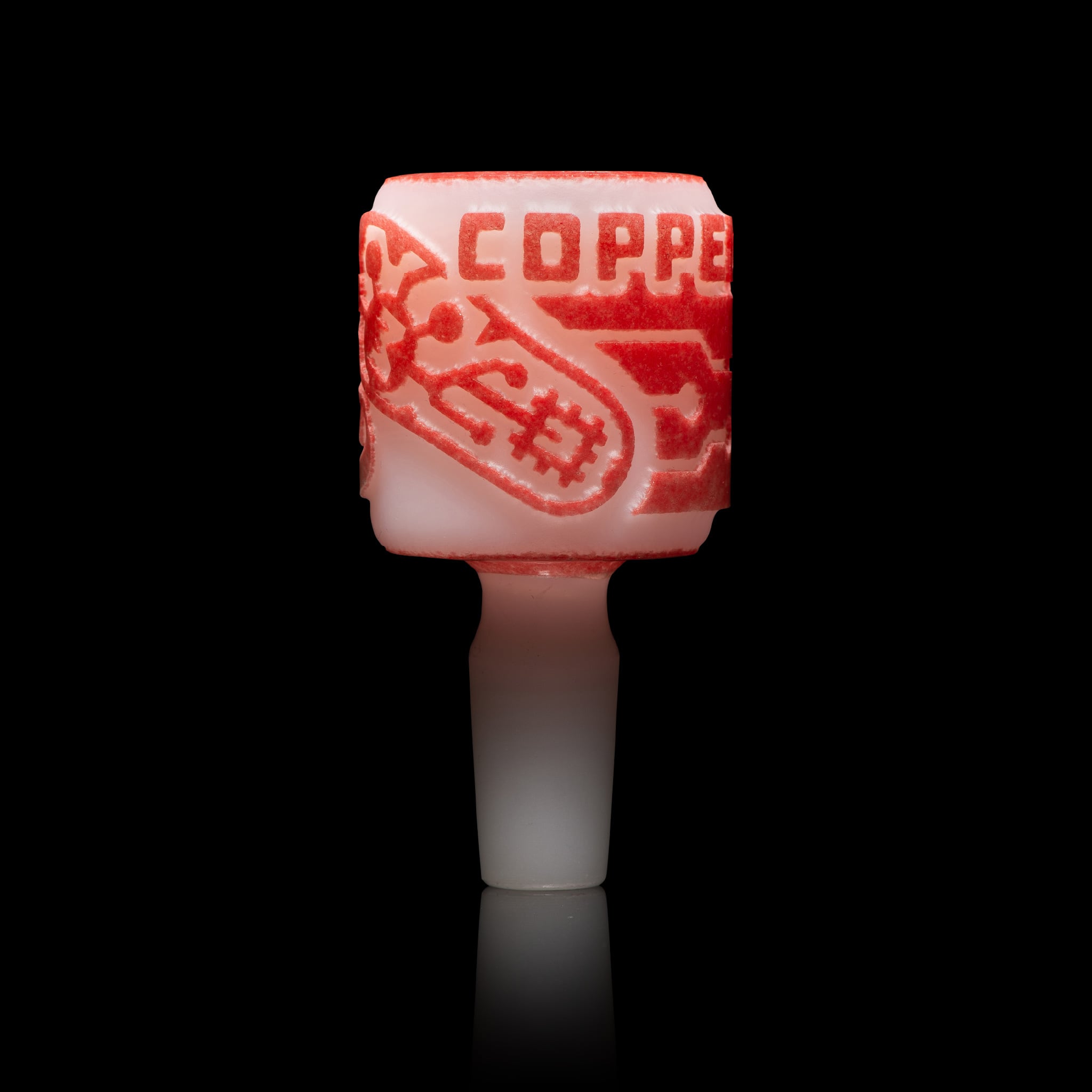 Sneakerhead OG White and Red Frit Bowl - Image 3