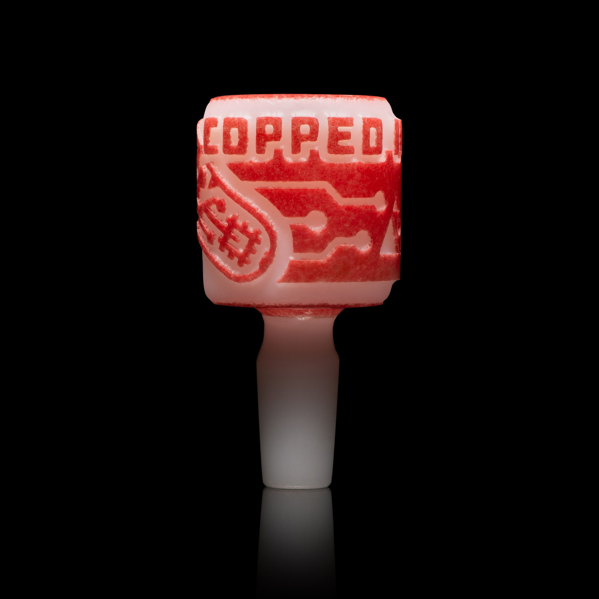 Sneakerhead OG White and Red Frit Bowl - Image 4