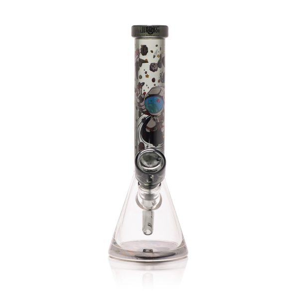Lost in Space 10" Smoke Mini Beaker Bong - Image 7