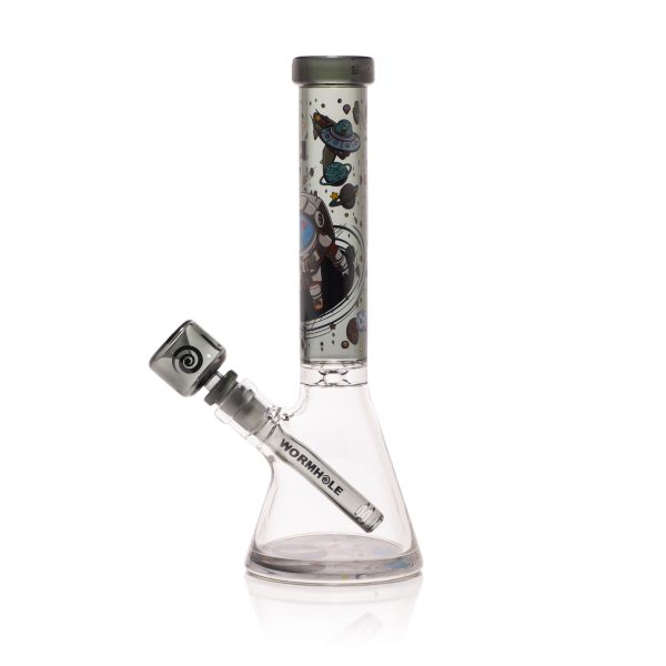 Lost in Space 10" Smoke Mini Beaker Bong - Image 2