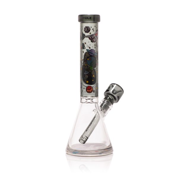 Lost in Space 10" Smoke Mini Beaker Bong - Image 4