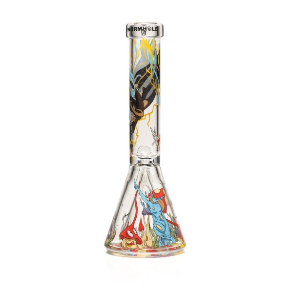 Inception 11" Clear Beaker Bong with Collins Perc - Image 2