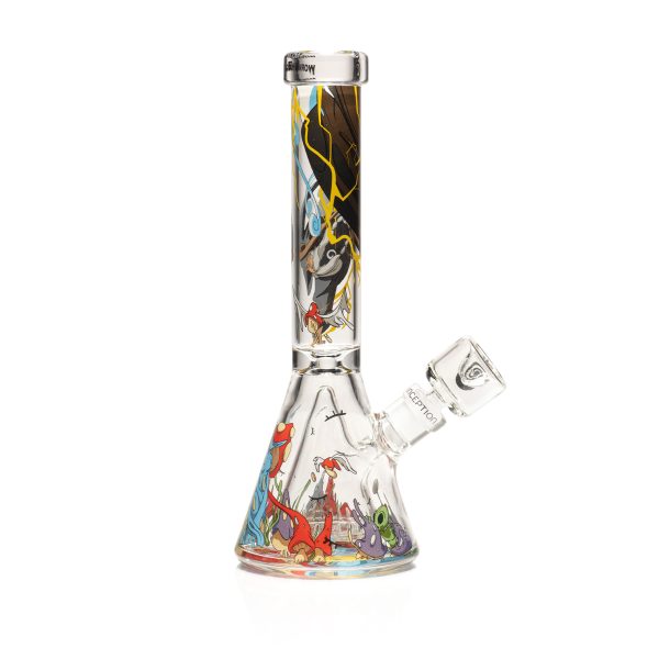 Inception 11" Clear Beaker Bong with Collins Perc - Image 4