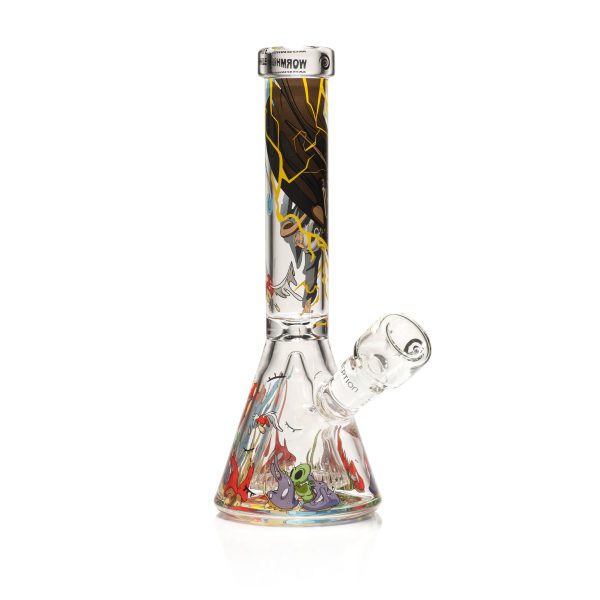 Inception 11" Clear Beaker Bong with Collins Perc - Image 5