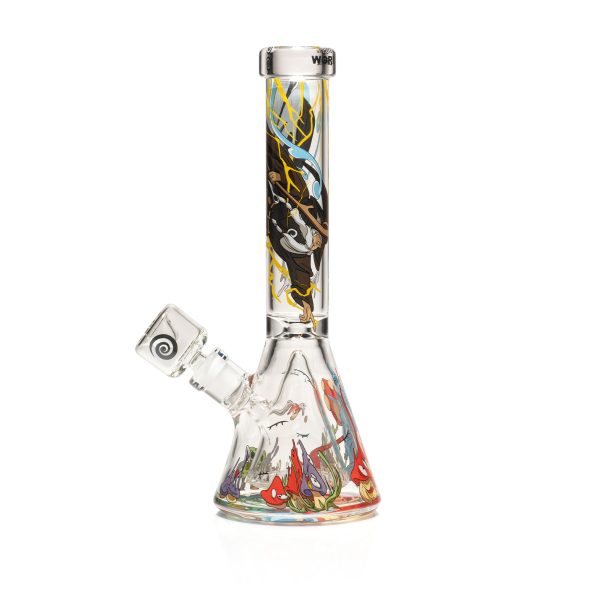 Inception 11" Clear Beaker Bong with Collins Perc - Image 8