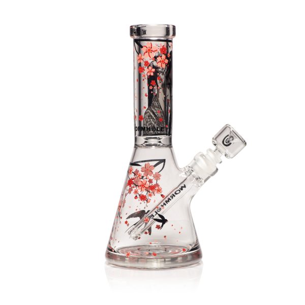 Sakura 13" Clear Beaker Bong - Image 5