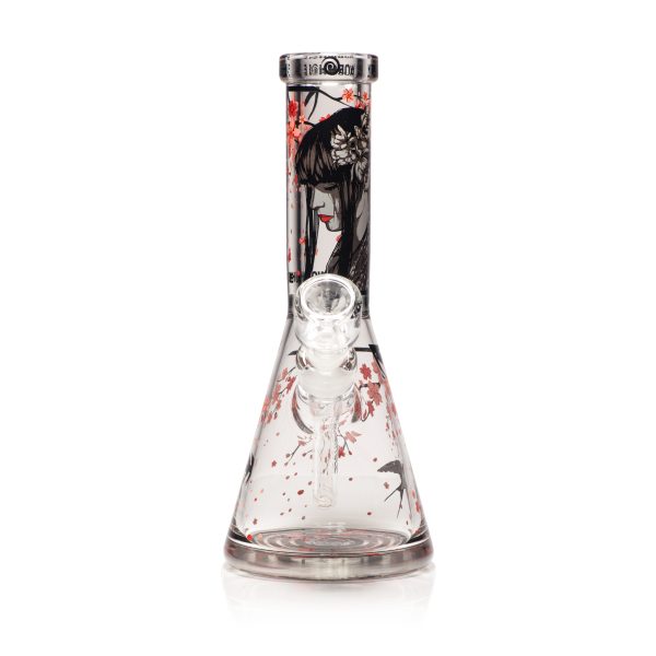 Sakura 13" Clear Beaker Bong - Image 6