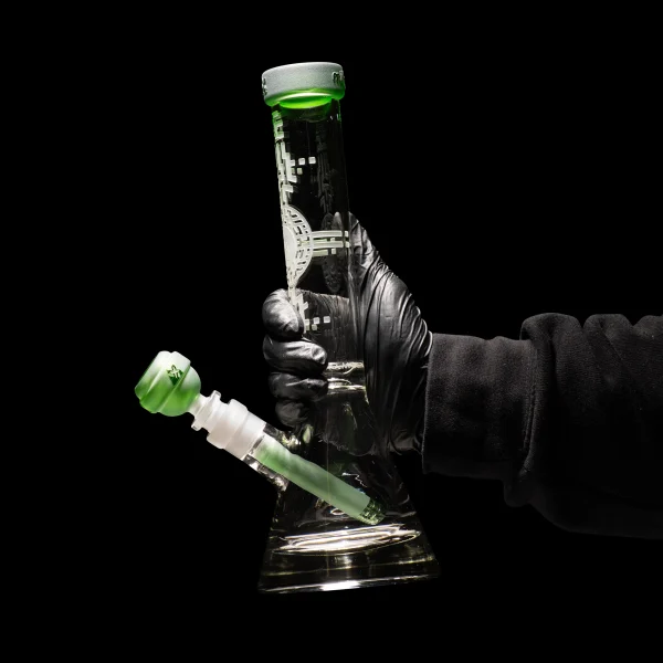 Bio-Encryption 10.5" Beaker Bong - Image 2
