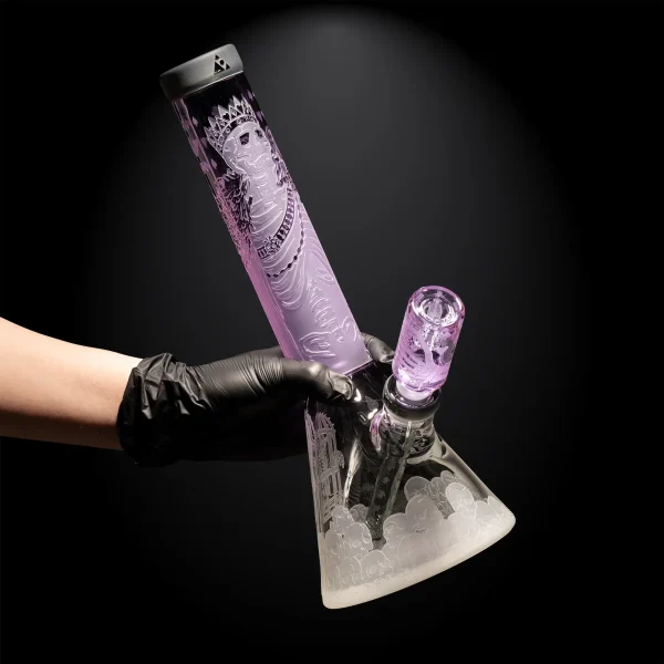 Unholy Coronation: Purple Reign Beaker Bong - Image 2