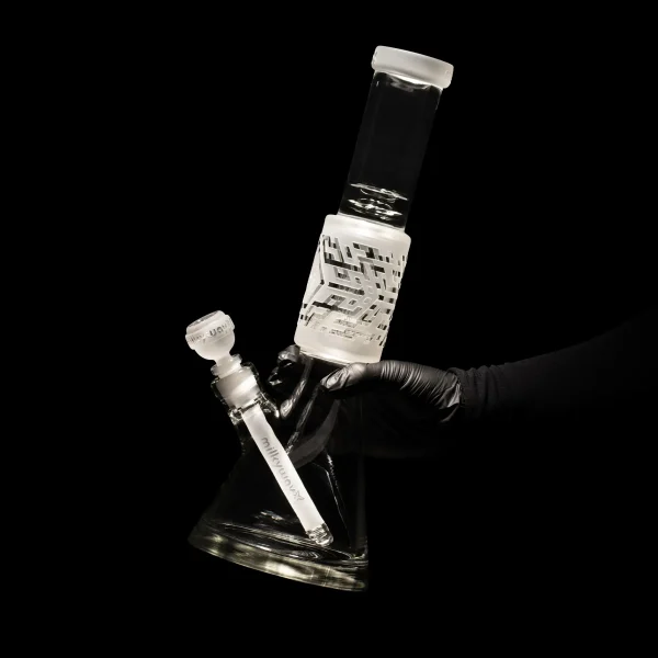 Crystal X 14" Beaker Bong - Image 2