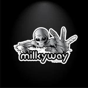 Roswell B (Alien) Sticker