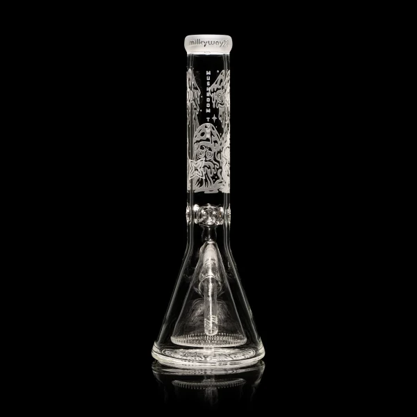 Mushroom Town 14" Collins Perc Beaker Bong - Image 2