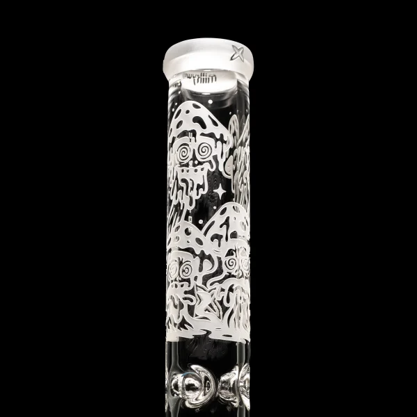 Mushroom Town 14" Collins Perc Beaker Bong - Image 4