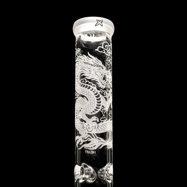 Dragon Heart XL 14" Collins Perc Beaker Bong - Image 4