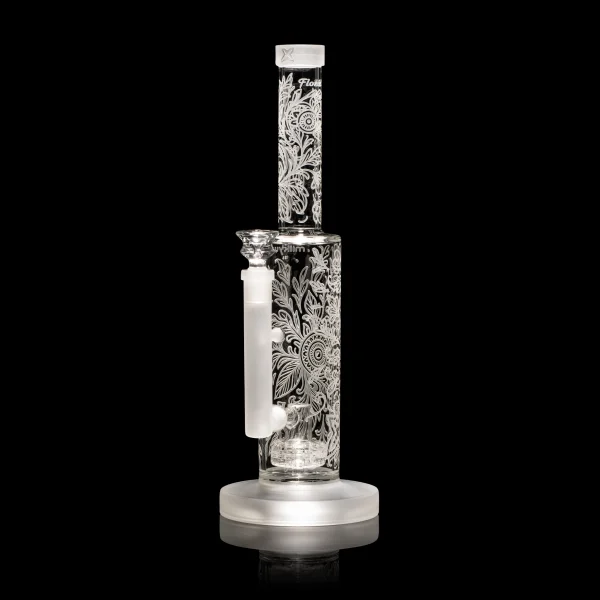 Floral X 13" Water Pipe - Image 2