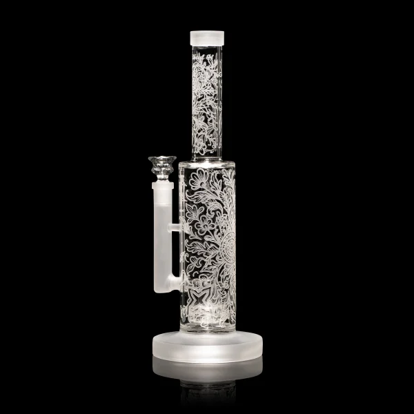 Floral X 13" Water Pipe - Image 3