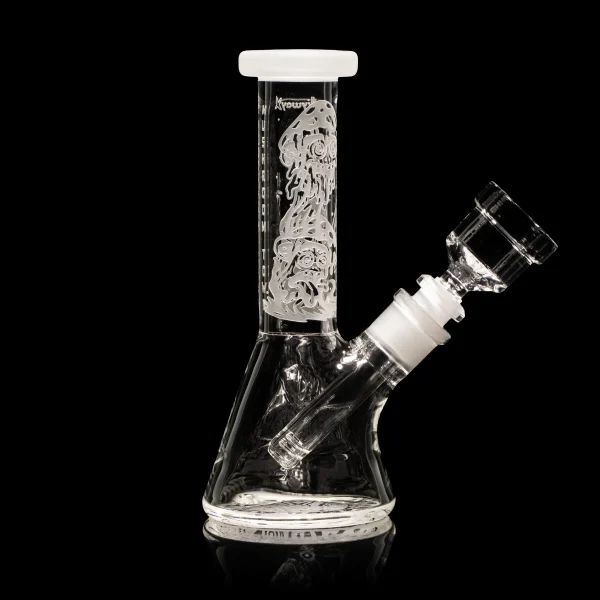 Mushroom Town Mini 6" Beaker Bong - Image 3